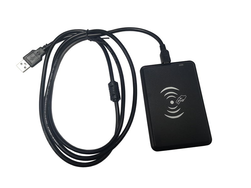 键盘口IC+ID双频读卡器